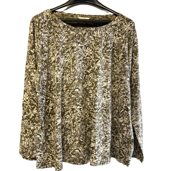 Lucky Brand Women’s Top – Boho Casual-Plus Size 1XL - Picture 3 of 7